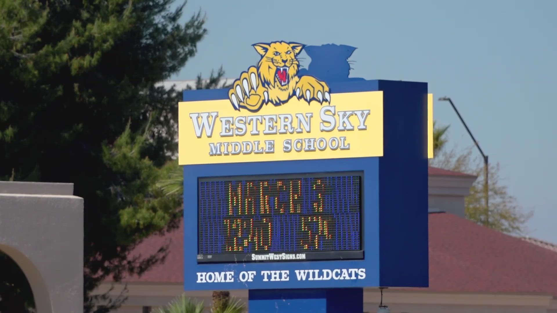 The math intervention specialist found the threats made against her written on a desk. The school district said an investigation was launched immediately.