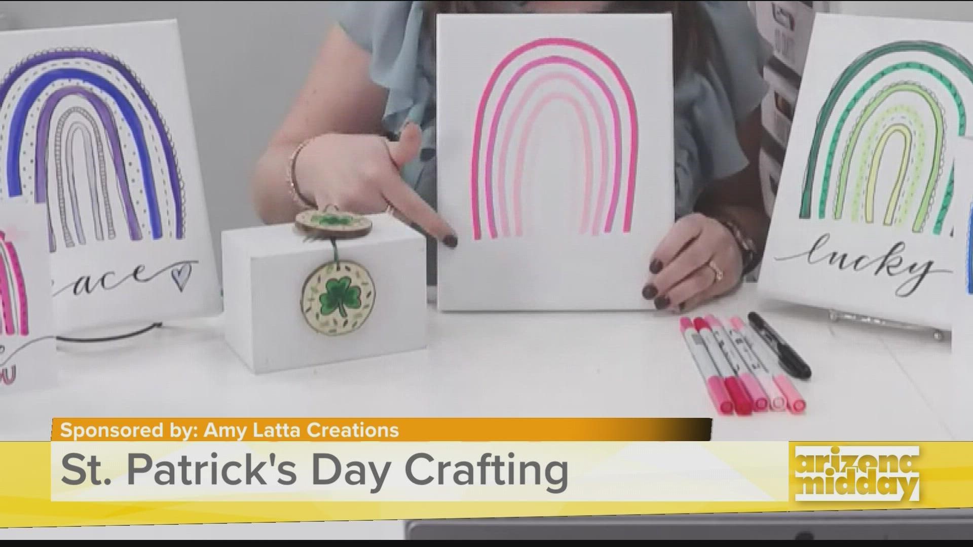 DIY Expert, Amy Latta, shows us a few simple DIYs to try for the holiday with the kids!