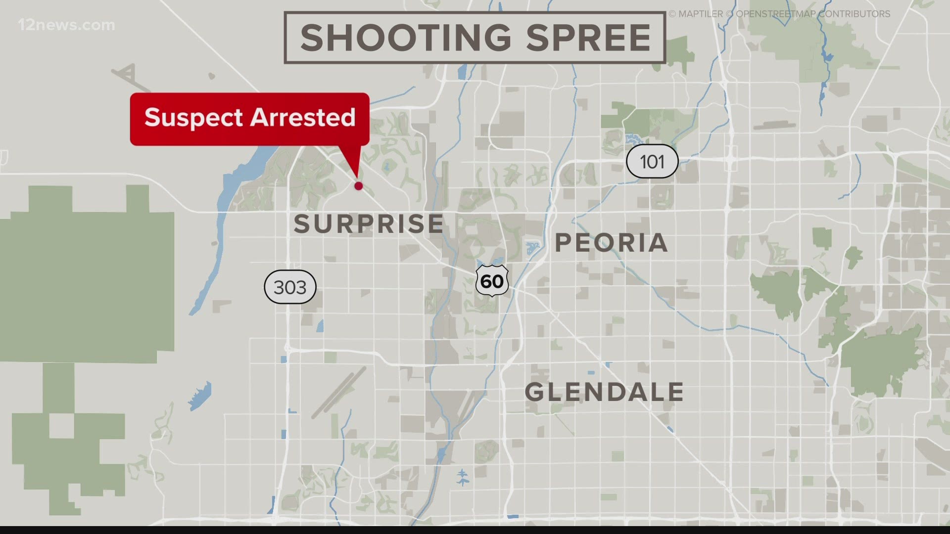 A random shooting spree broke up an otherwise peaceful day in the West Valley, pulling multiple jurisdictions in to peace the incident together.