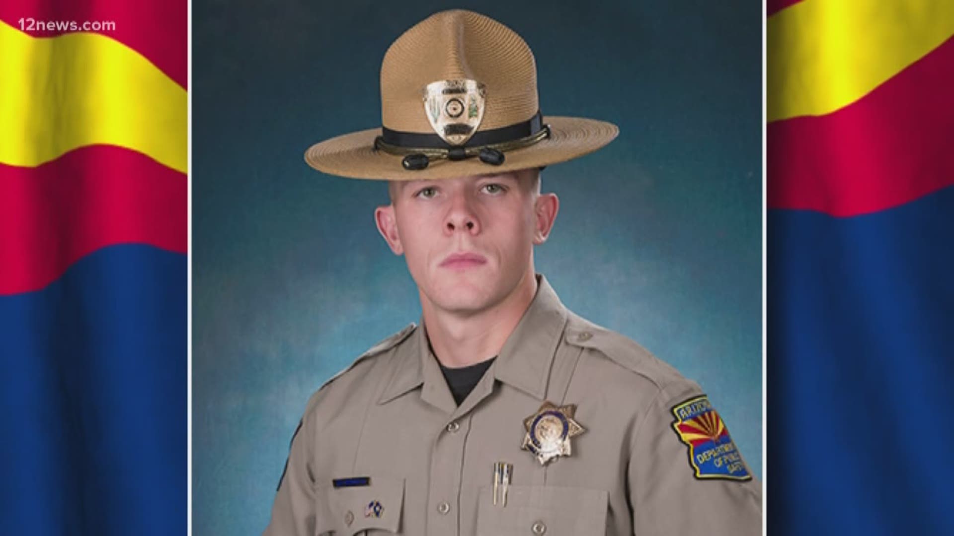 More than 1,000 people gathered to remember a DPS trooper killed in the line of duty. Tyler Edenhofer was remembered by his father and Governor Ducey at the candlelight vigil.