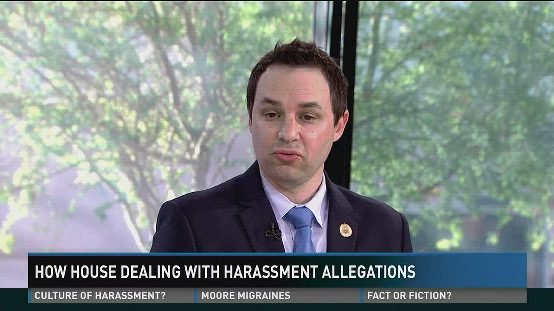 Arizona House Speaker J.D. Mesnard explains he is handling more than a half-dozen allegations of sexual harassment.