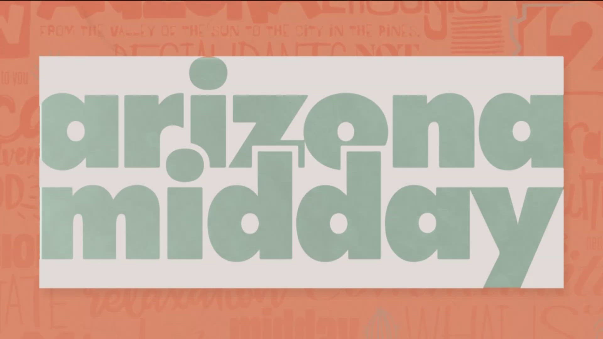 Here's the B block for the May 30, 2025 airing of Arizona Midday.