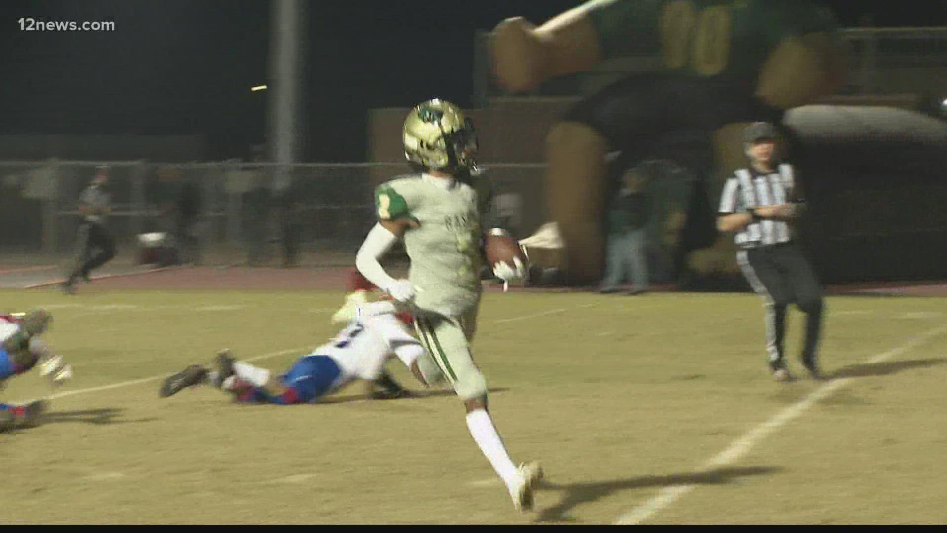 Basha defeats Mountain View 44-30