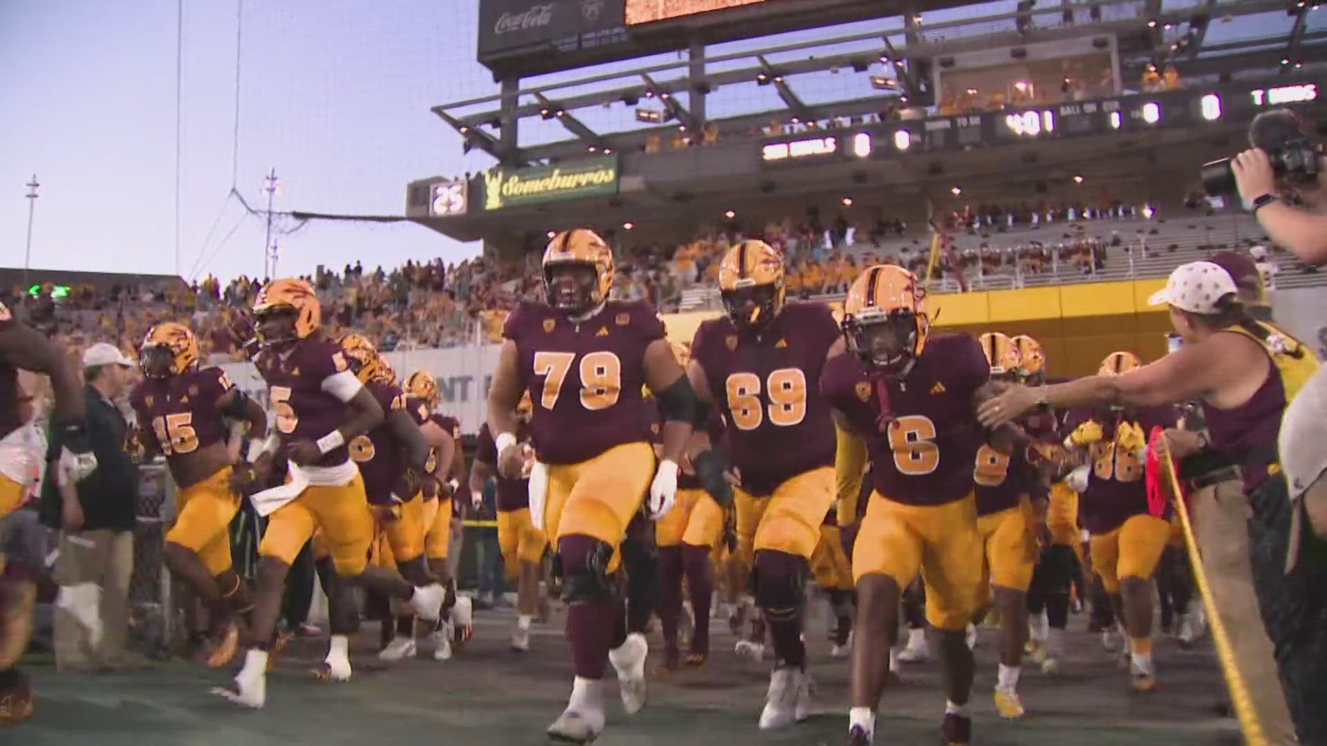 Arizona State football holds off Southern Utah after weather delay