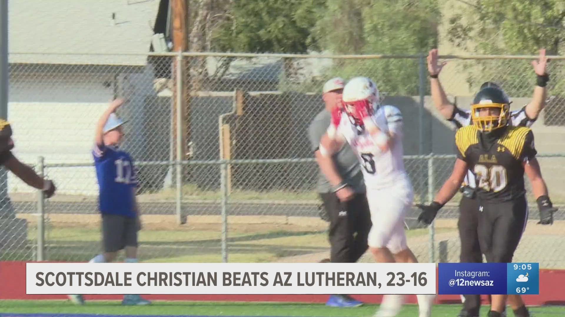 Scottsdale Christian is headed to the 2A state championship game after beating #2 Arizona Lutheran, 23-16, in the semifinals