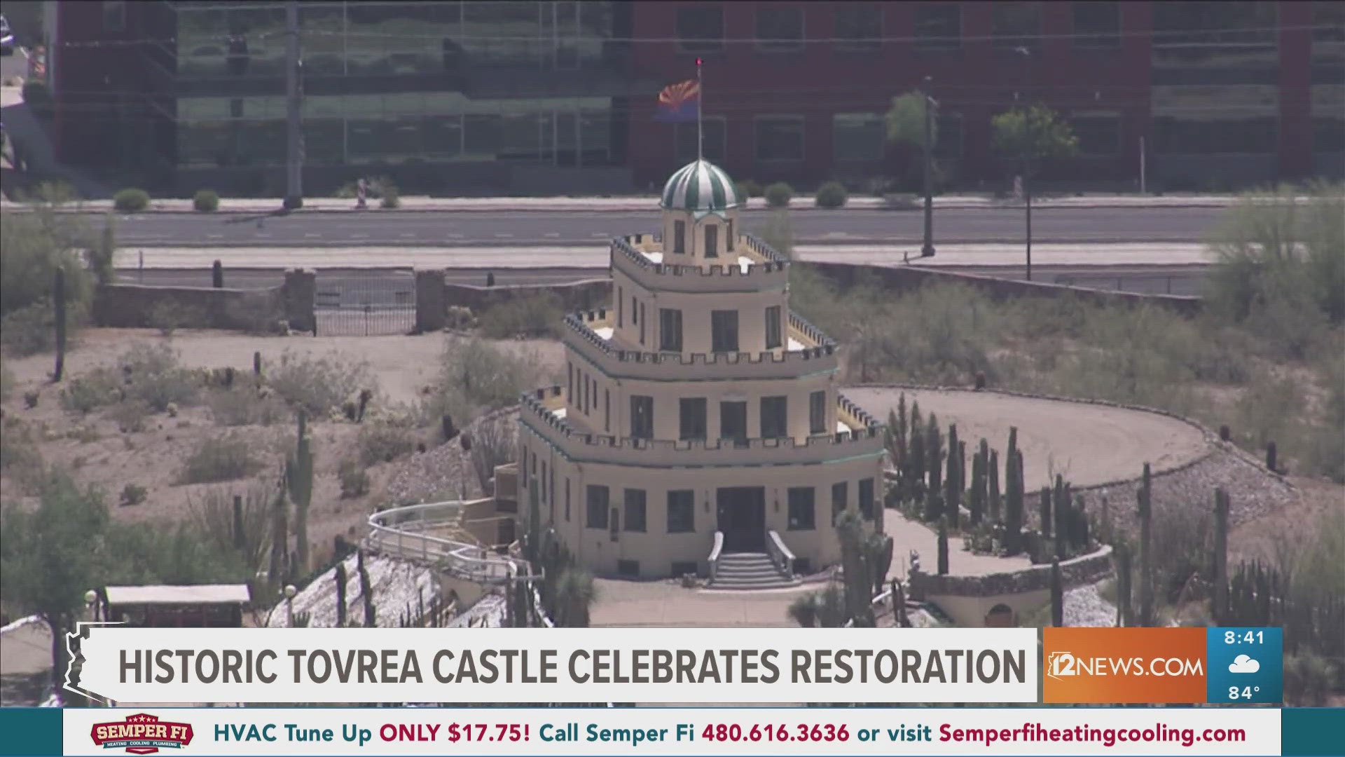 Tovrea Castle, Phoenix's famous "wedding cake" structure built in 1928, has undergone a renovation to preserve its legacy.