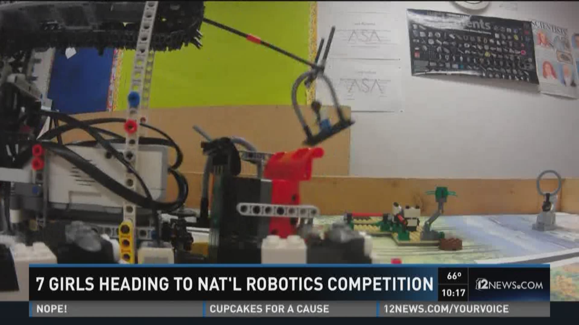 Seven Girls Heading To National Robotics Competition | 12news.com