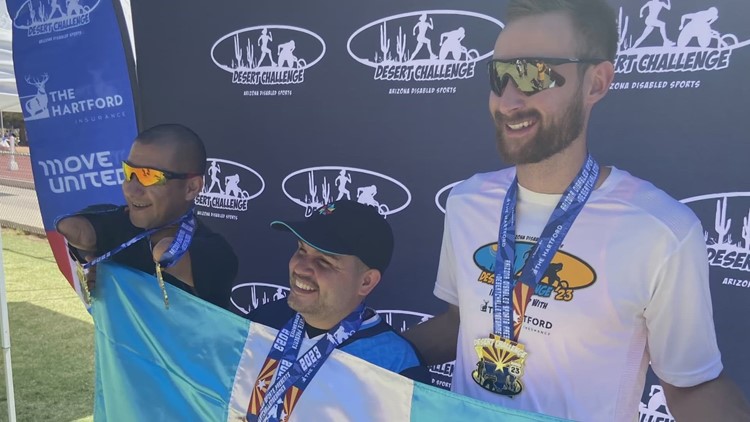 'Sports is a universal language': Mesa running guide joins Guatemalan last-minute to win medals at Desert Challenge Games