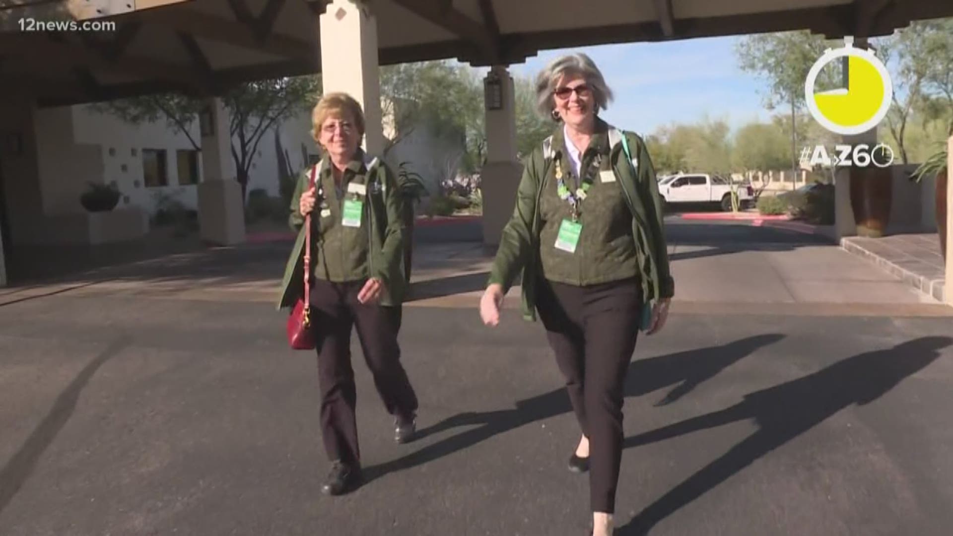 Two Valley volunteers have been assisting players at the Phoenix Open. Ryan Cody has the story.