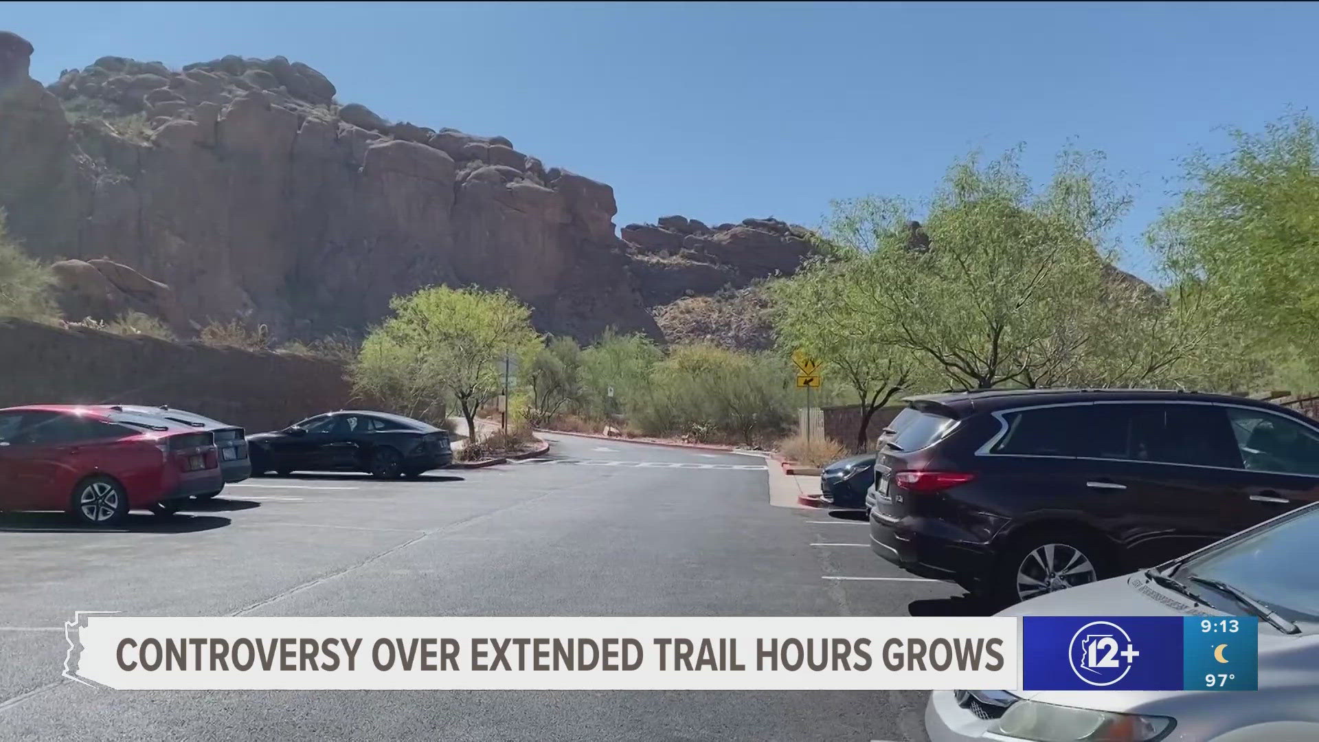 A longtime hiker said even though the sign at Echo Canyon says sunrise to sunset, hikers have been allowed into the parking lot for years well before the sun rises.