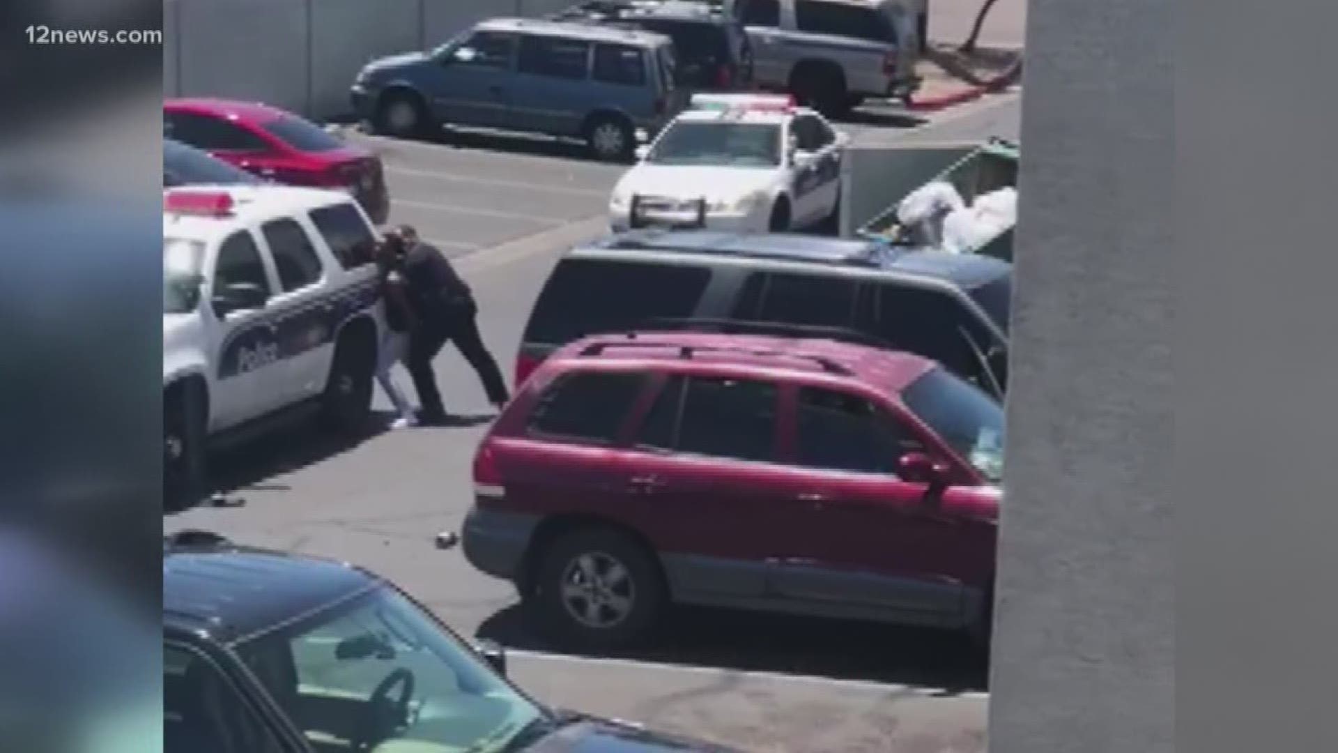 Another Valley man is coming forward with his own claims of excessive force against the same police officer at the center of the confrontation involving Phoenix PD and a Valley couple. 23-year-old Dante Patterson says he was mistreated by Officer Meyer in January of 2018 and he warned the department he would do something similar again.