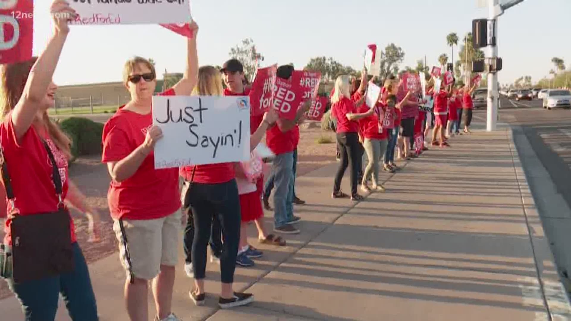 A statewide teacher walkout could end as soon as this weekend, with a call by education leaders for a fall vote on raising taxes to help fund Arizona schools, according to several people familiar with the plans.