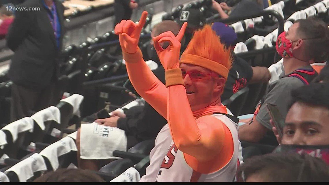 Mr. ORNG reps Phoenix, fans in NBA ad