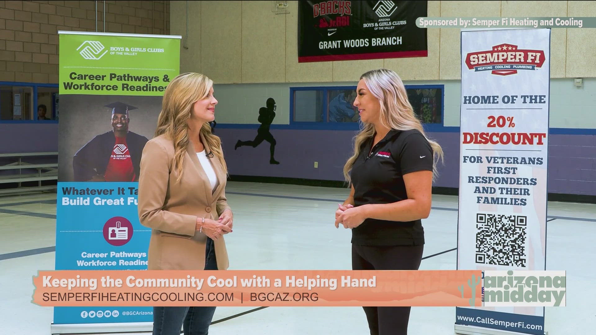 Melissa Argomaniz shares why Semper Fi Heating & Cooling feel it is important to give back to the Boys & Girls Clubs of the Valley.