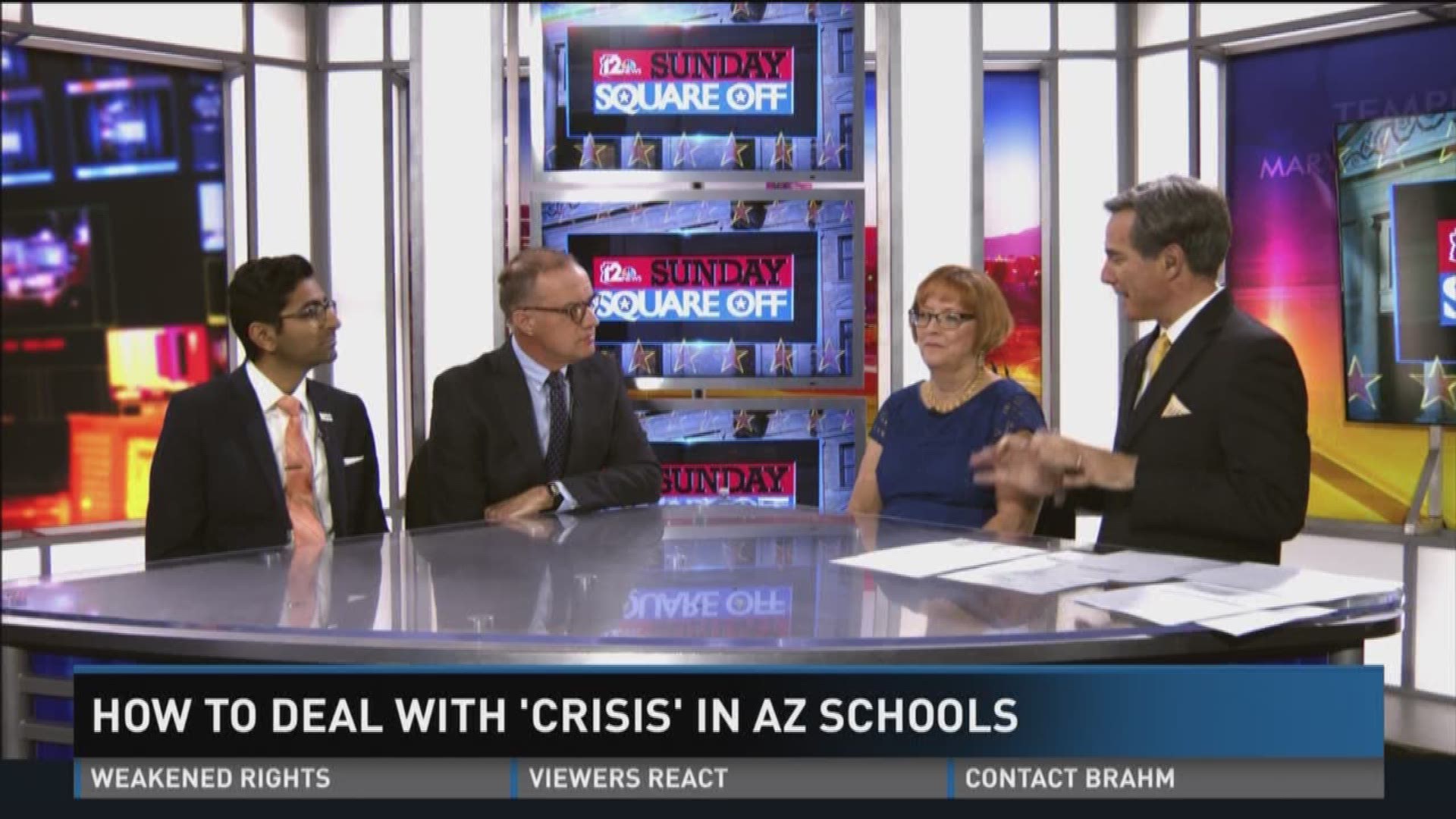 The "Square Off" roundtable debates how to turn around low teacher pay and high turnover.