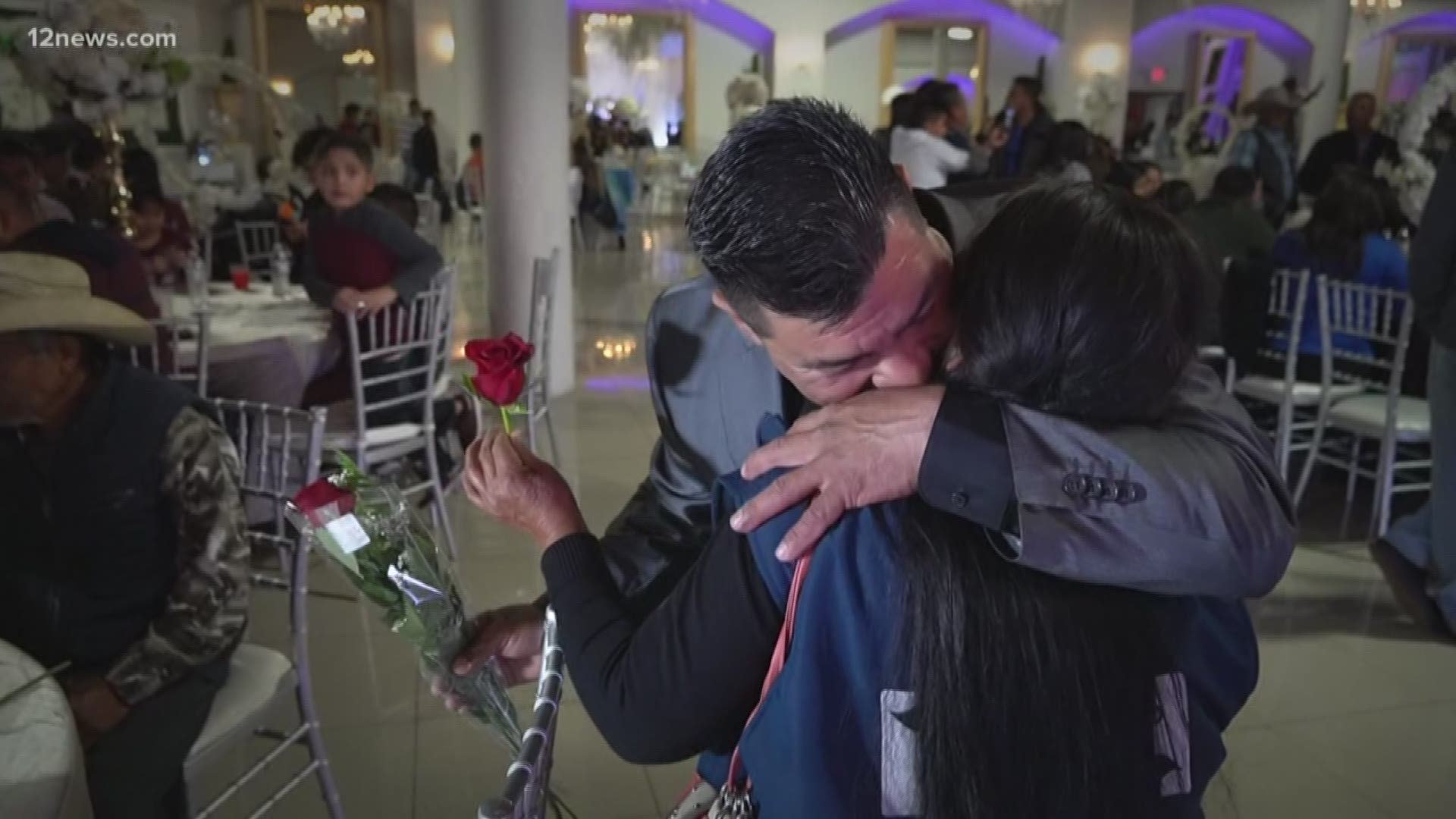 43 parents from Mexico received special visas to visit their children living here in Arizona. The visas will allow these emotional reunions to extend for 10 years.