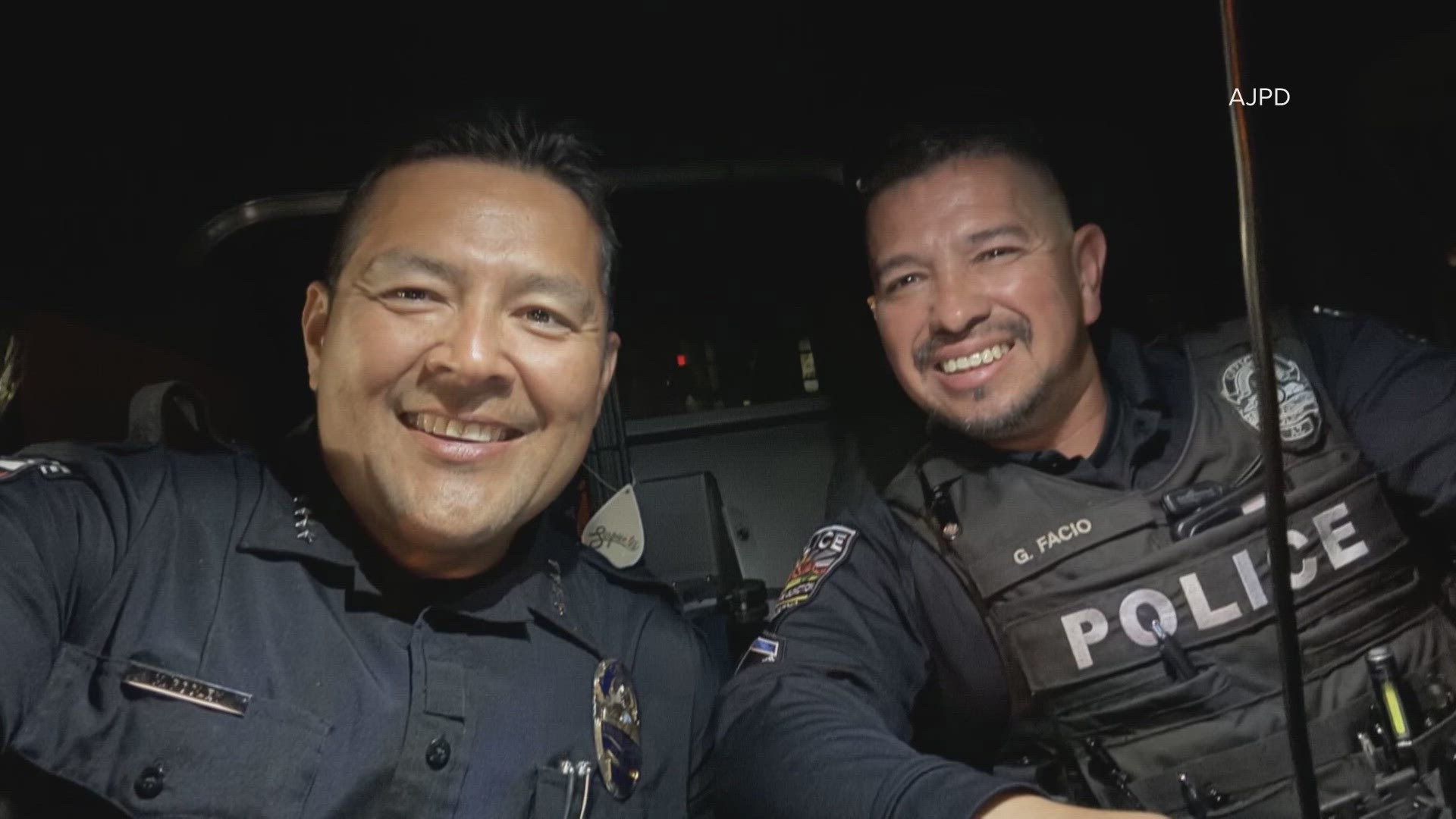 Officer Gabriel Facio died on Sunday after he was shot while responding to a call on Monday, officials confirmed. 