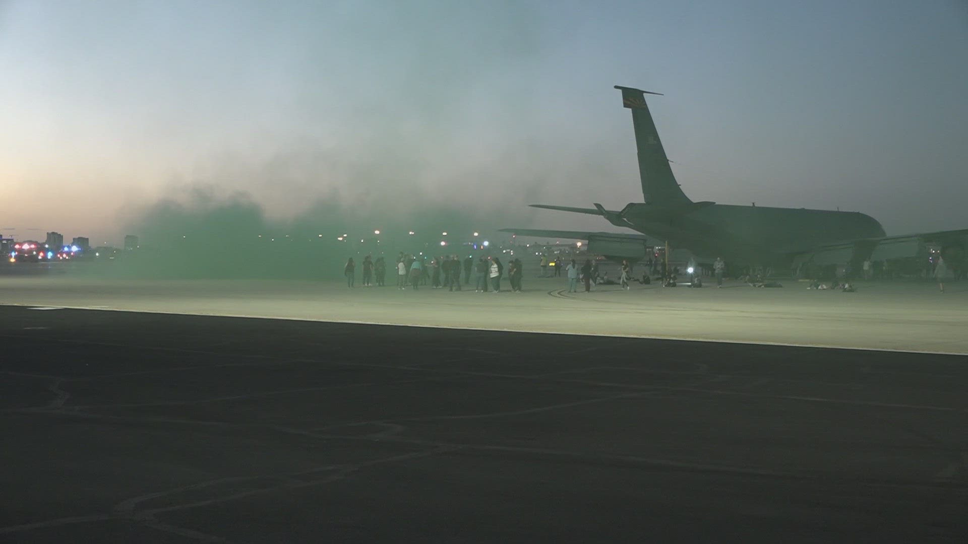 The Phoenix Aviation Department, along with the Phoenix Fire Department and Phoenix Police Department were all part of the exercise.