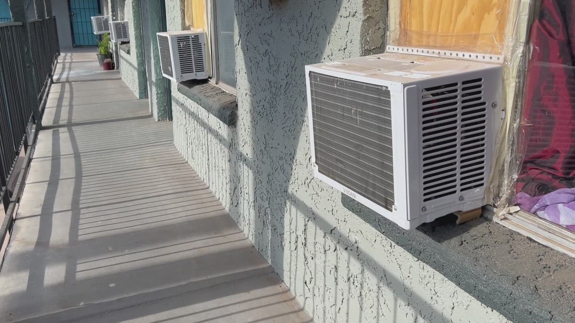 Residents say their apartments have gotten as hot as 90 degrees during the day.