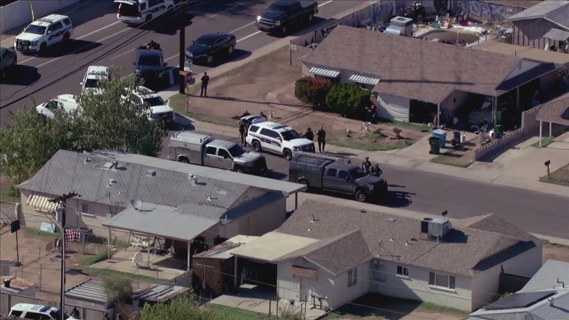 Phoenix police are investigating a shooting reported in a neighborhood near 30th Avenue and Aster Drive.