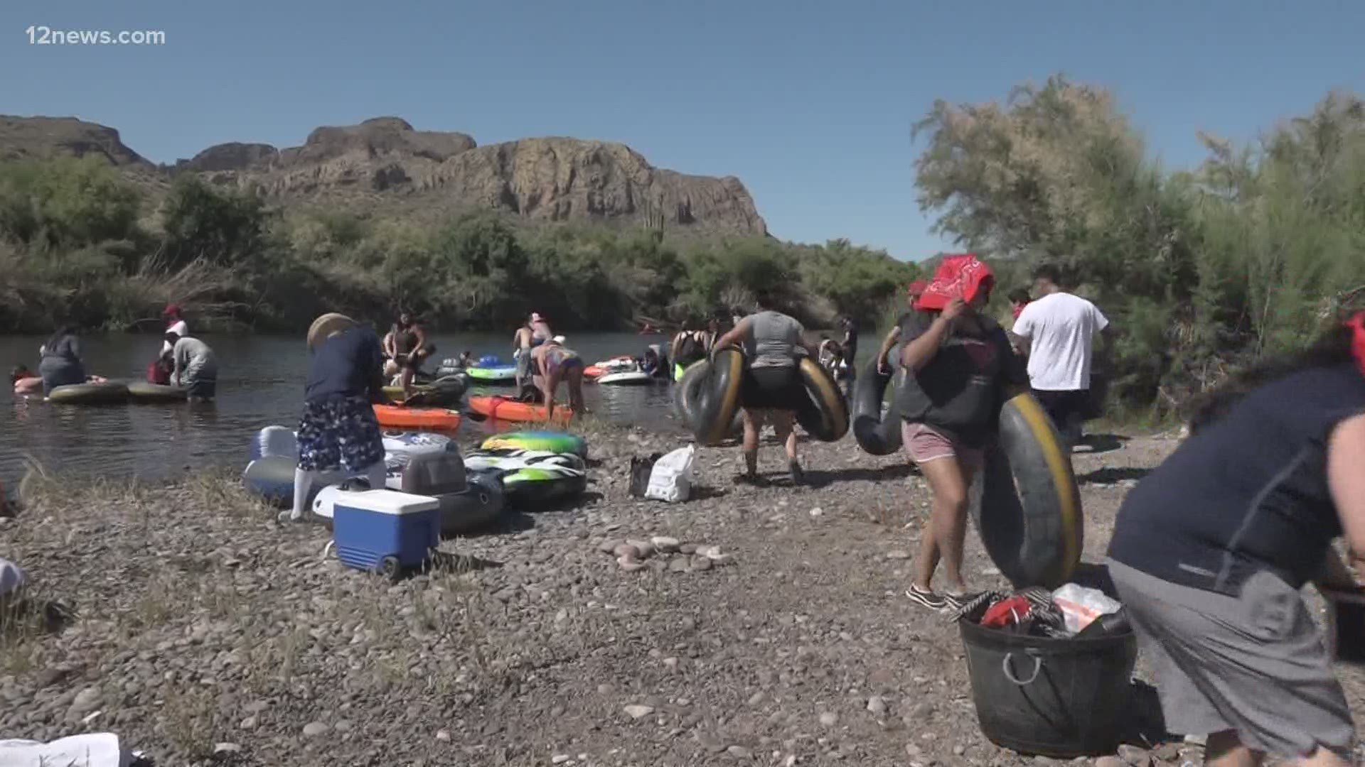 The Salt River Tubing opening was delayed due to coronavirus closures, and now the company is adding new safety measures for people hitting the water.