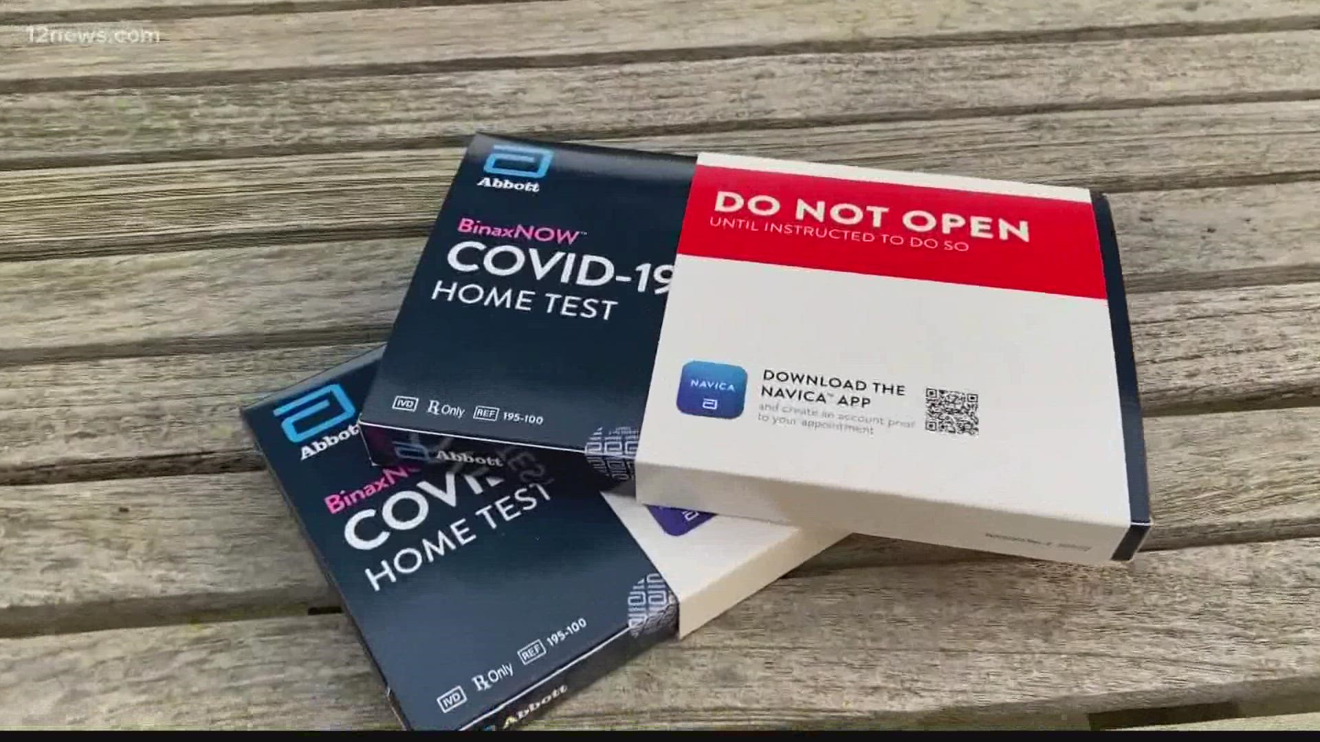 At-home COVID tests are becoming harder and harder to find as delta and omicron cases continue to increase.