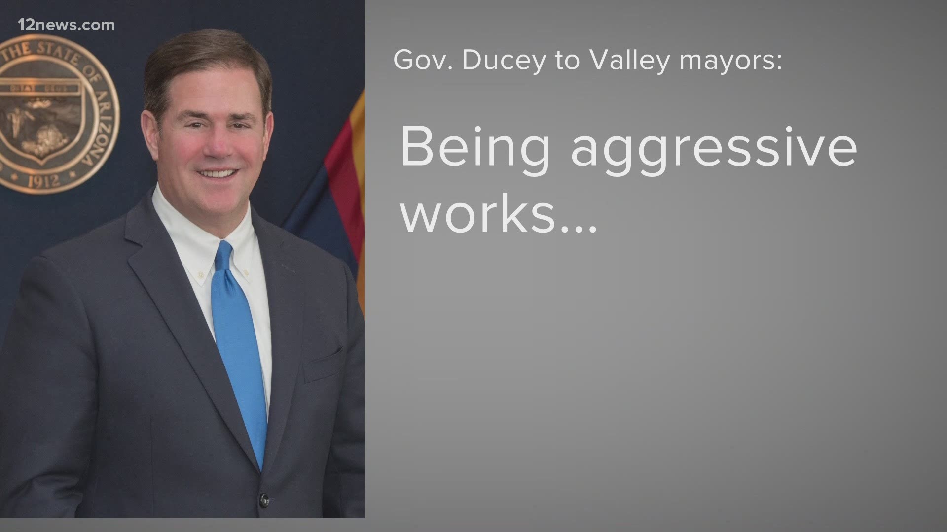 Gov. Ducey is warning Valley mayors that riots might be coming to their towns. His message to the mayors was to be aggressive and protect cities.