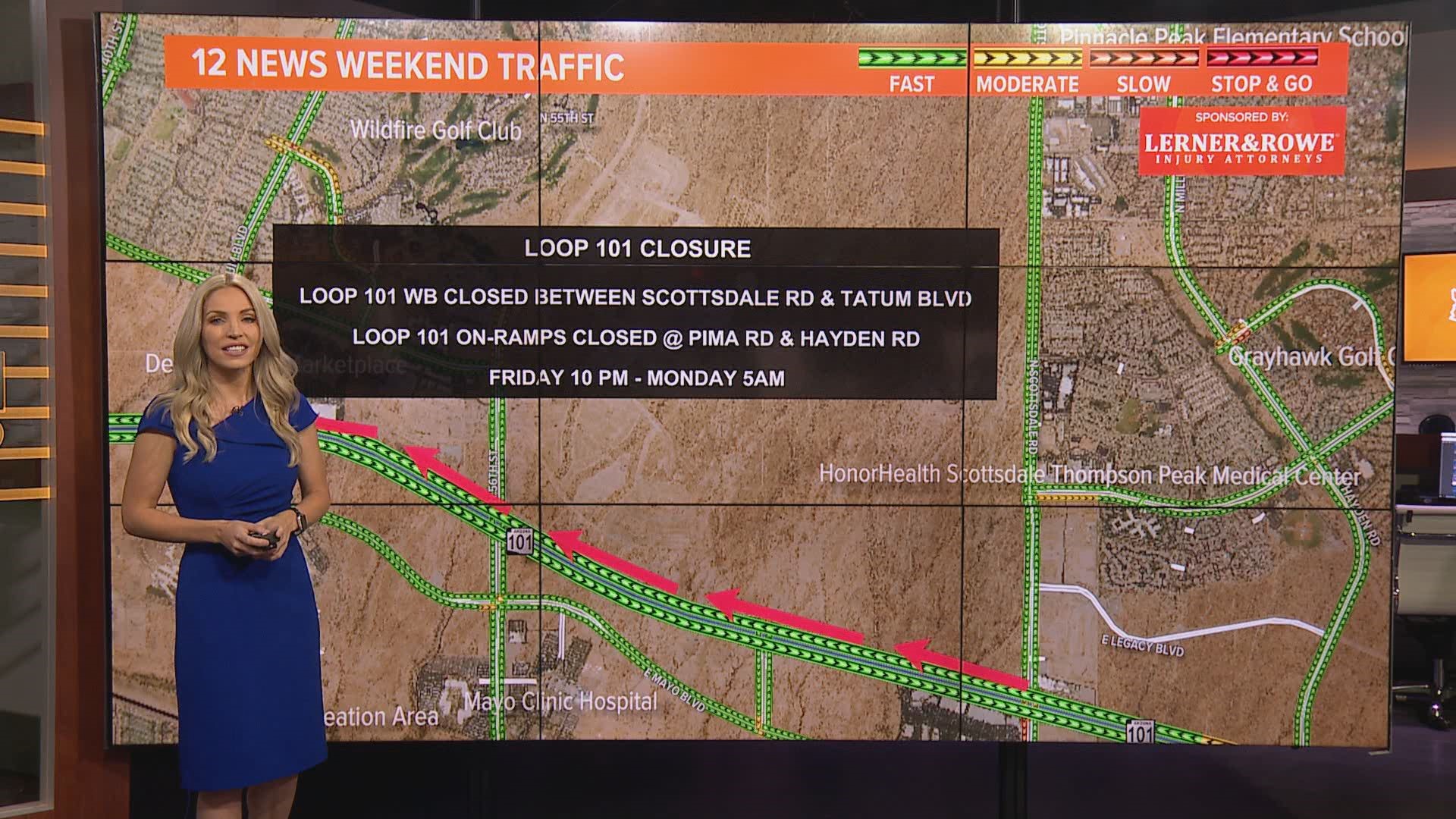 There are a few closures and detours on Valley roads this weekend. Here are the details for May 14, 2021.