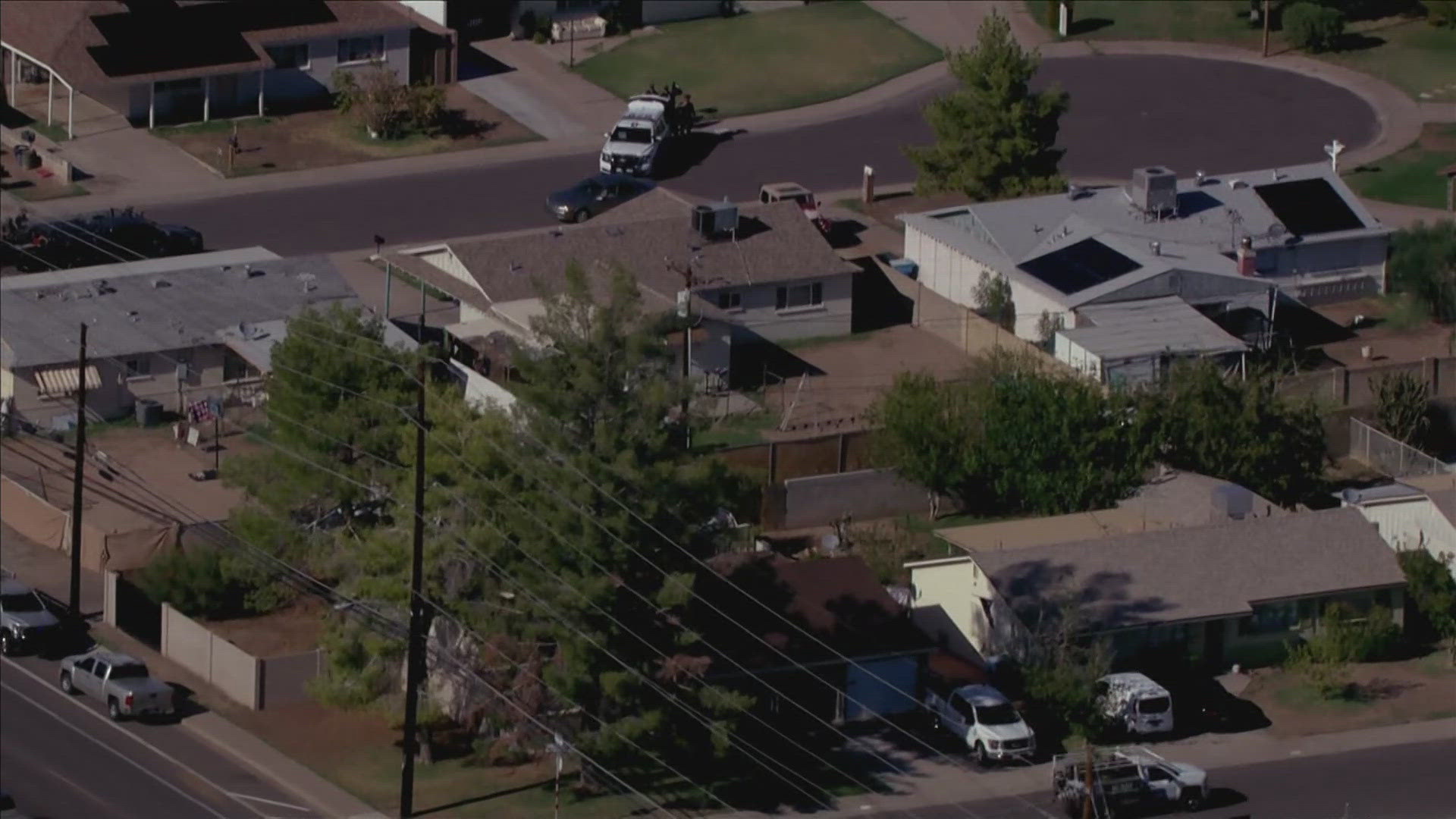 A barricade situation is underway in Phoenix on Thursday afternoon near 31st Avenue and Cactus Road.