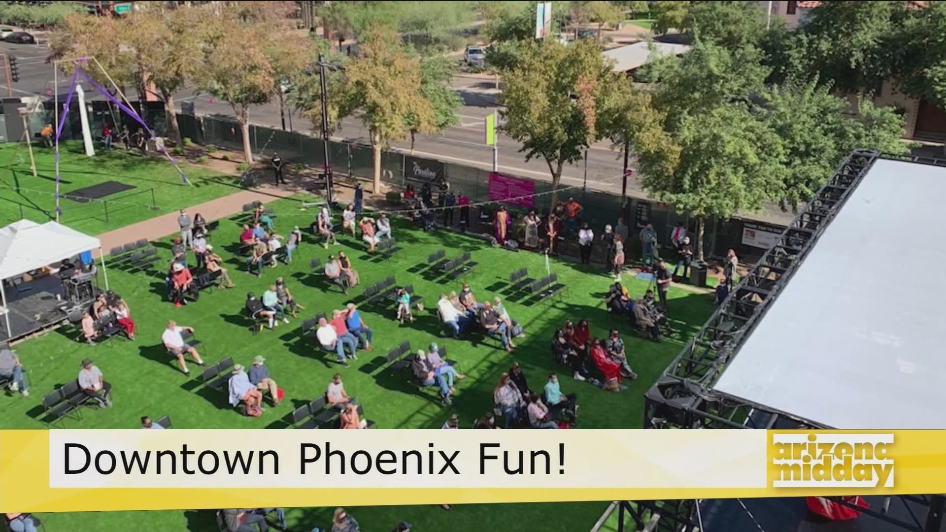 We check in with RJ Price from Downtown Phoenix Inc. to see the fun events coming up plus how we can support local businesses!