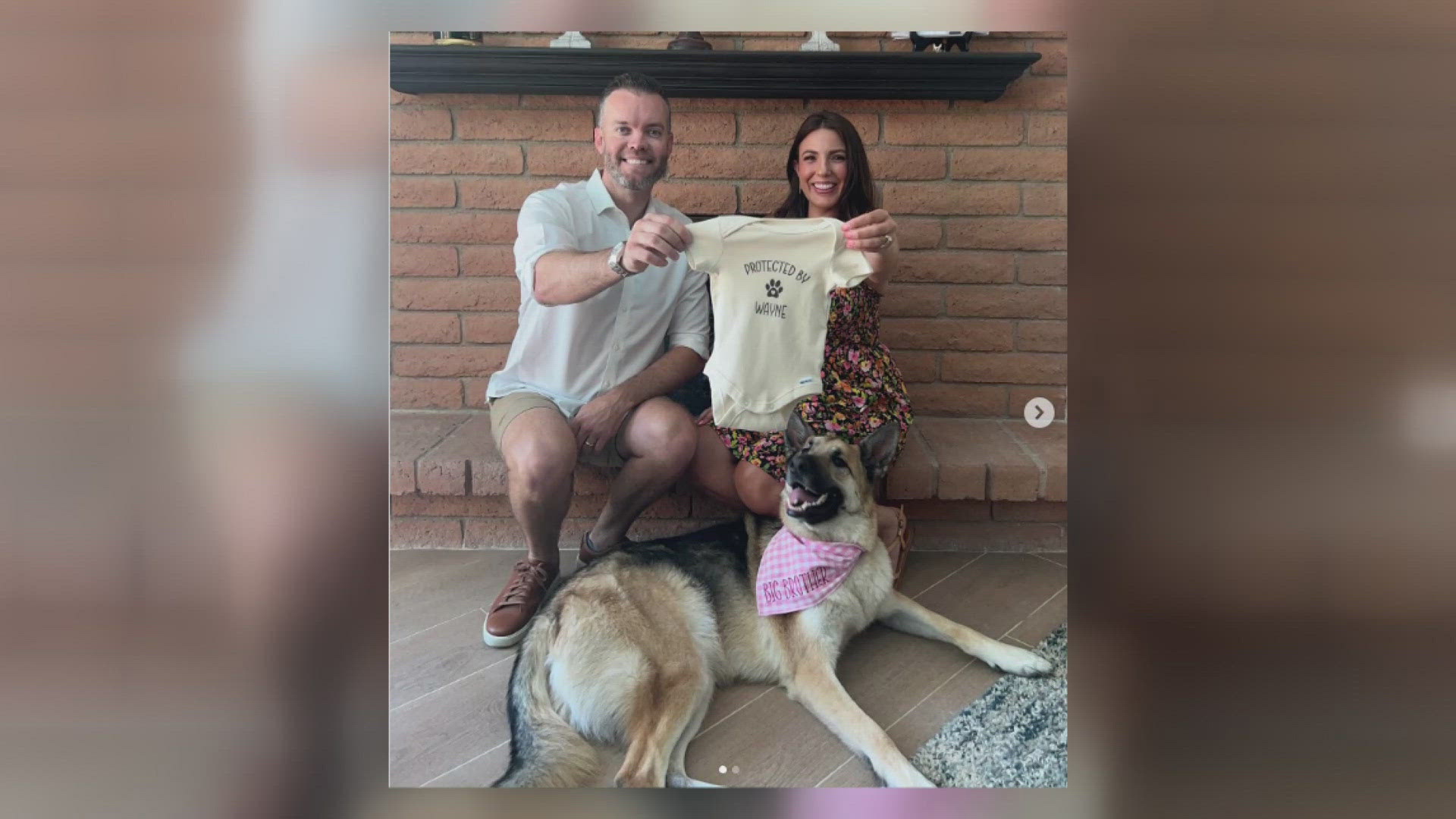 Today in AZ anchor Emily Pritchard announced her and her husband are expecting a child this fall. Congratulations to the happy couple!