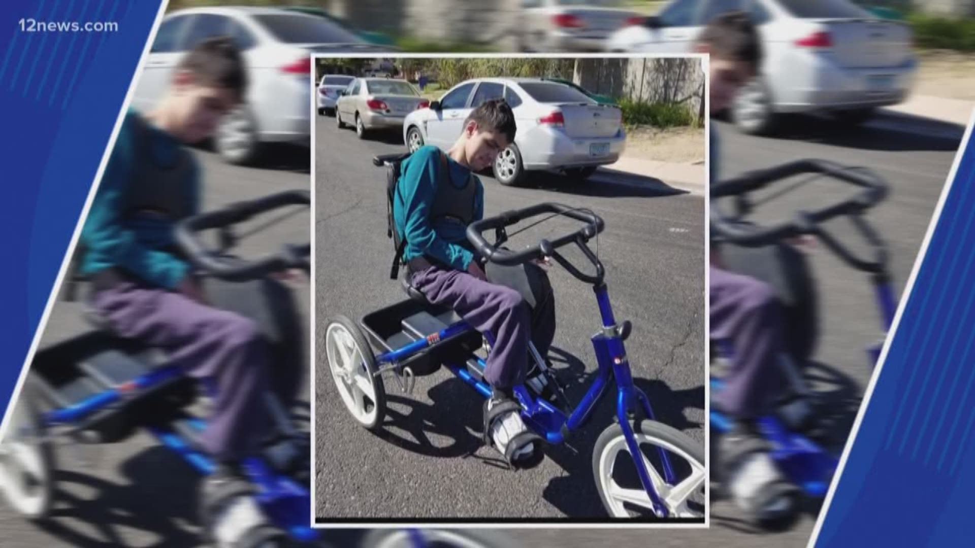 A Valley teen with special needs will get to ride a bike designed for him once again. AMS Vans employees saw the story and decided to help the family get a new bike ordered.