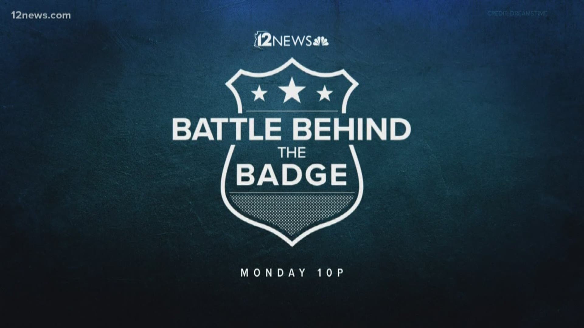 Only on 12 News: Battle Behind the Badge. Team 12's Bianca Buono has the story at 10 p.m. on Monday.