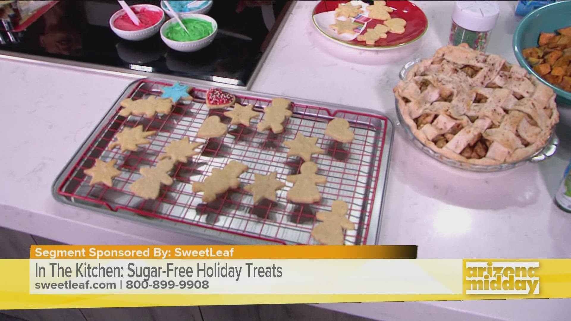 SweetLeaf nutrition expert and product manager Claudia Baker shows us how to make delicious treats without the calories.