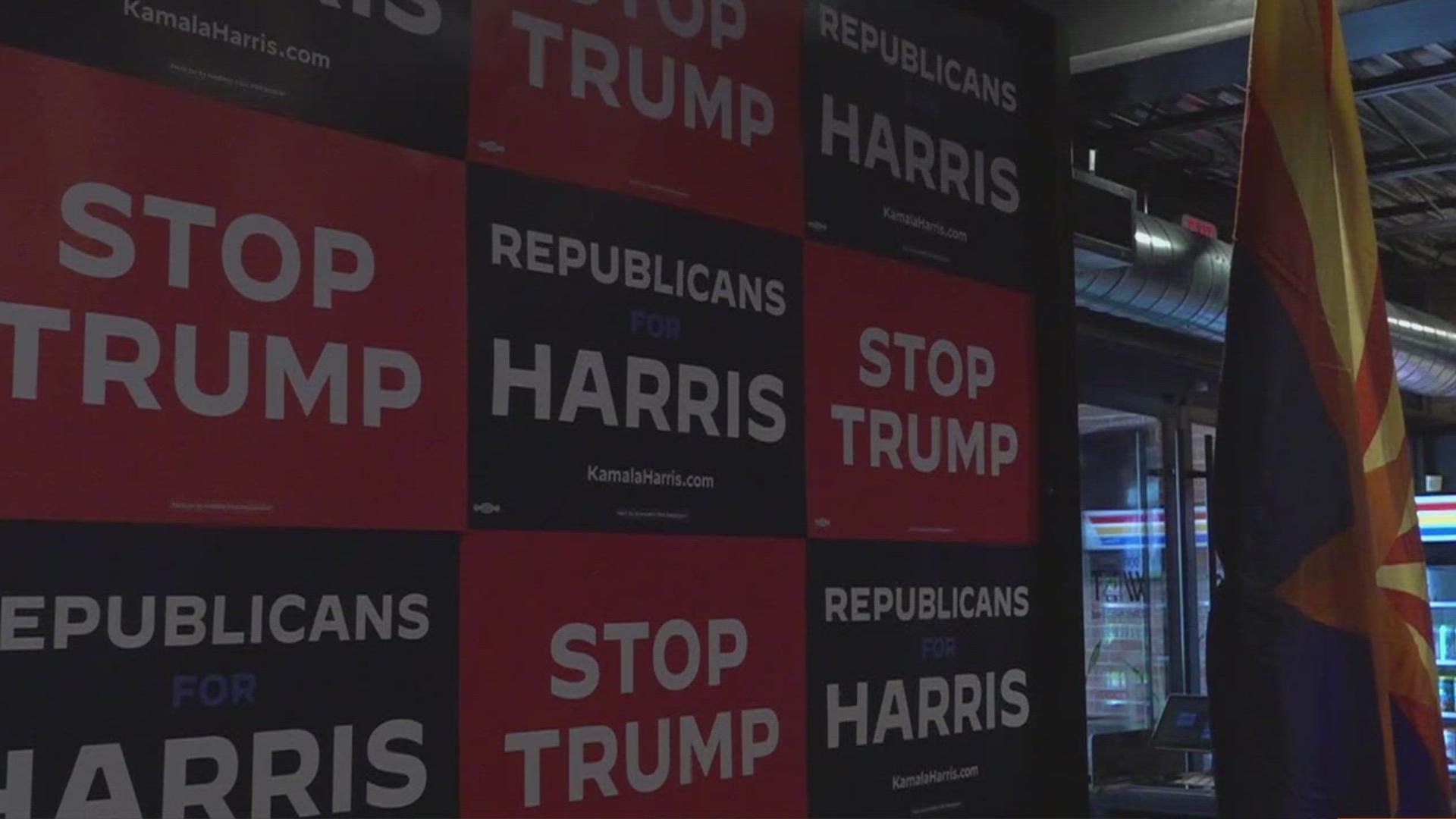 Arizona Republicans express support for Harris in the 2024 Presidential Eleciton