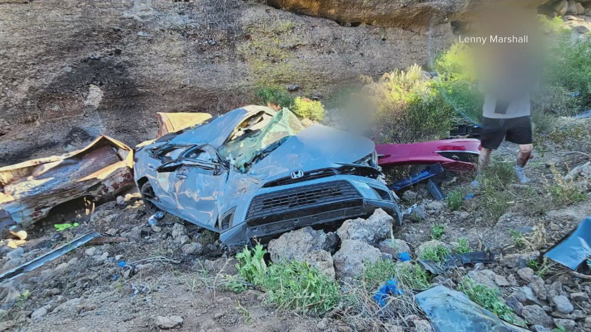 The two young adults were driving along SR 88 when their car went off the road and dropped 400 feet below. Now, their moms are advocating for more safety measures.