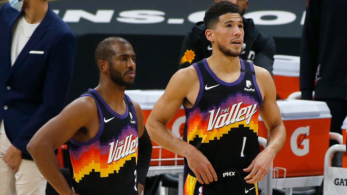 Devin Booker Replaces Injured Damian Lillard in All-Star Game, 3