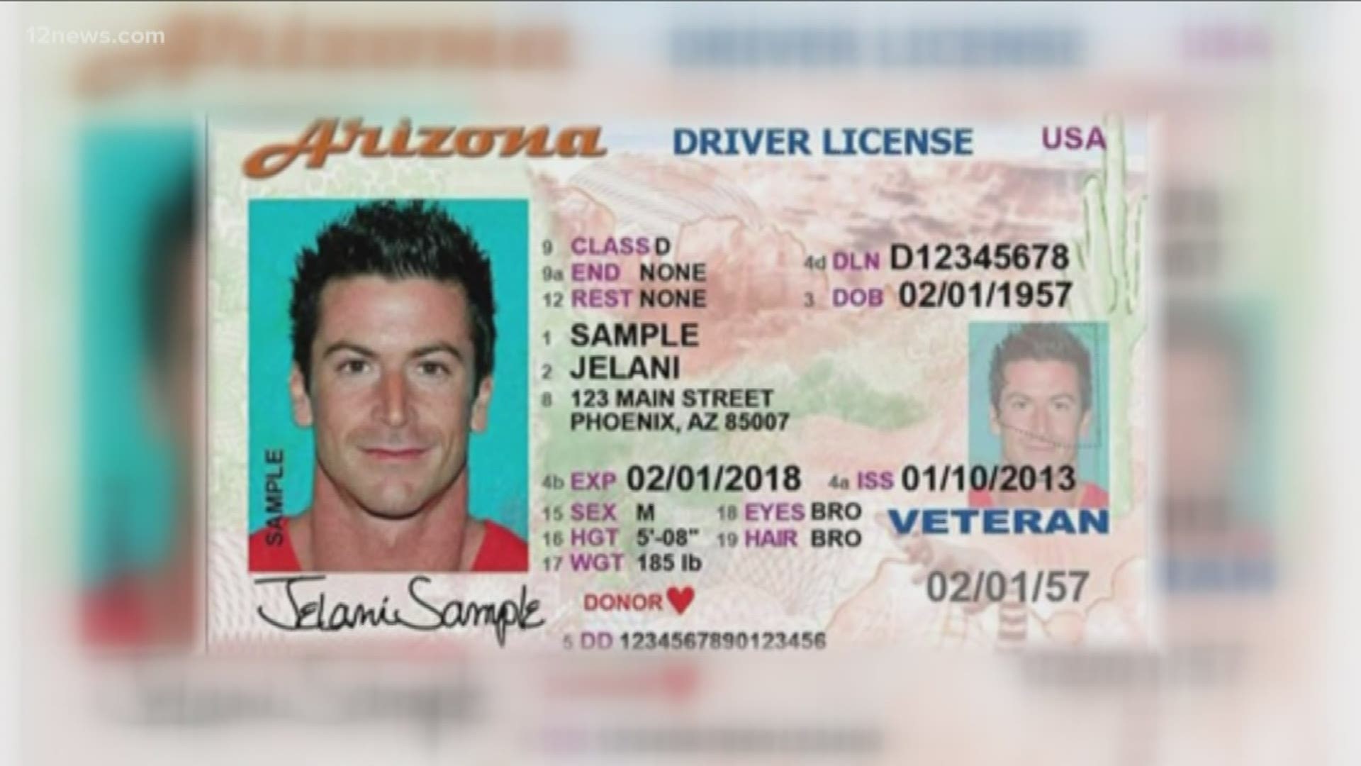 The Real ID program is federal law, so to be in compliance there's the Arizona travel ID. The deadline to get one is Oct. 1, 2020.