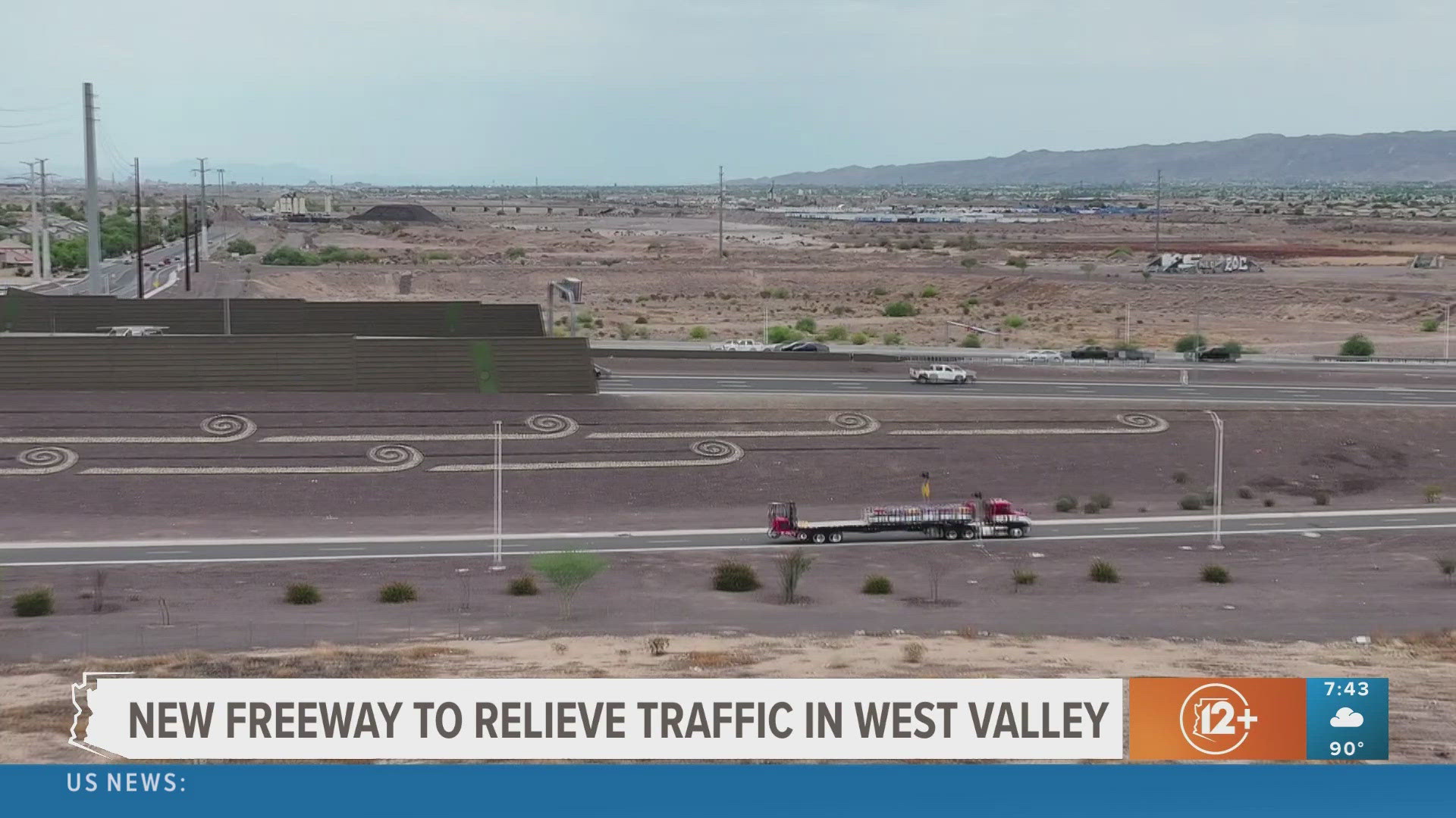 The SR 30 is set to be built just a few miles south of I-10 from Buckeye to the I-17.