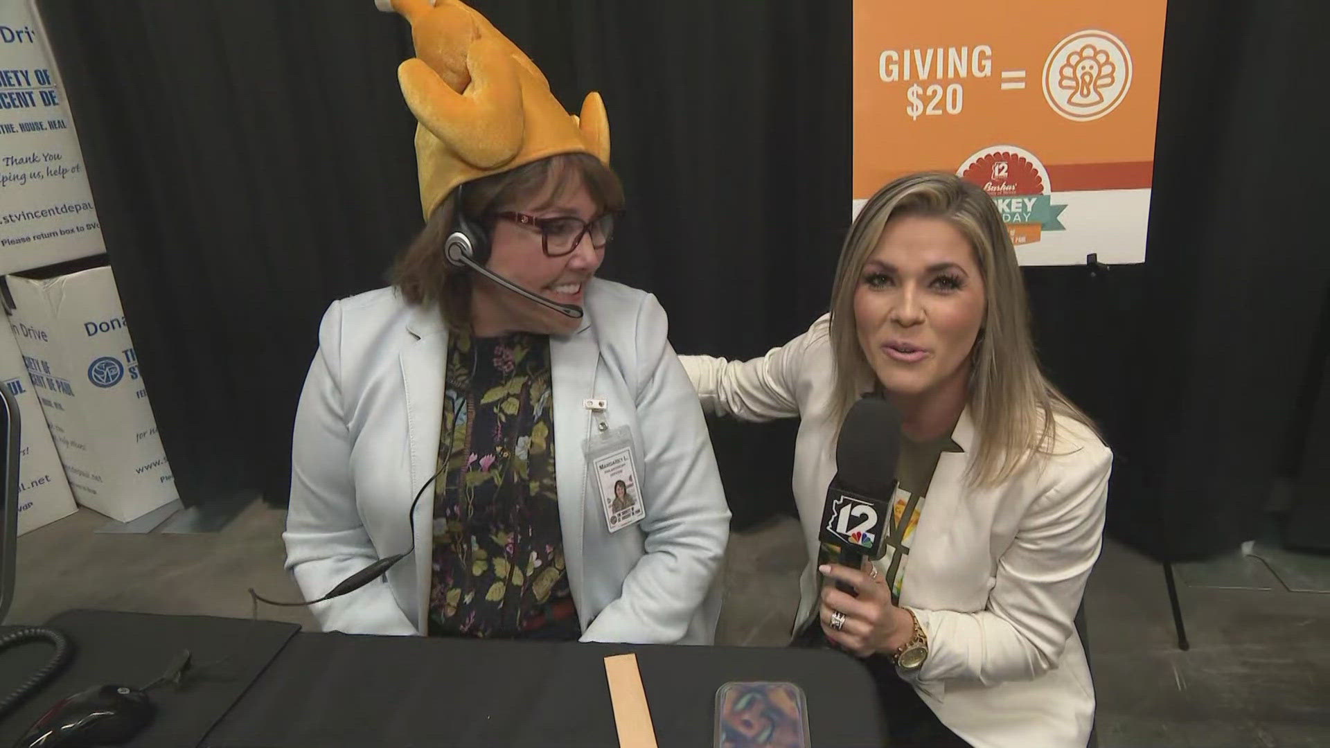 For 33 years, 12News has partnered with St. Vincent de Paul and the Bashas’ family of stores to purchase meals for those in need for Thanksgiving and beyond.