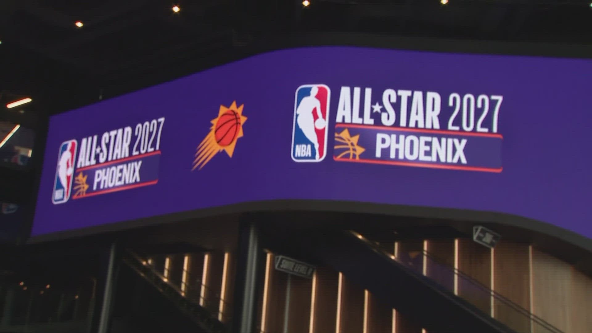 The 76th NBA All-Star Game will take place at Footprint Center on Sunday, Feb. 21, 2027.