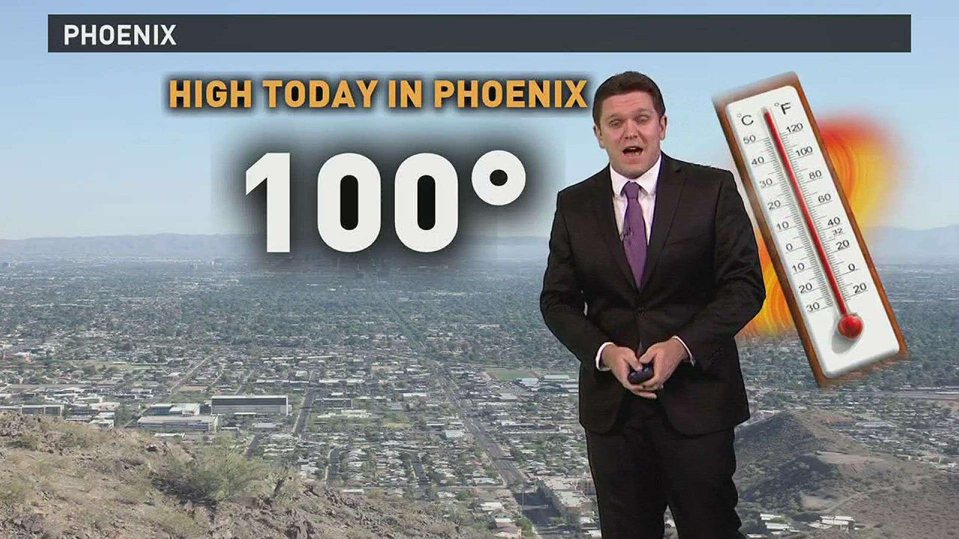 Phoenix has hit 100 degrees for the first time in 2017 | 12news.com