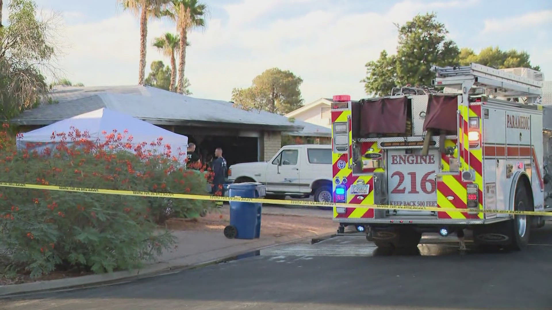 One person is dead after an early-morning house fire in Mesa, city police confirmed.