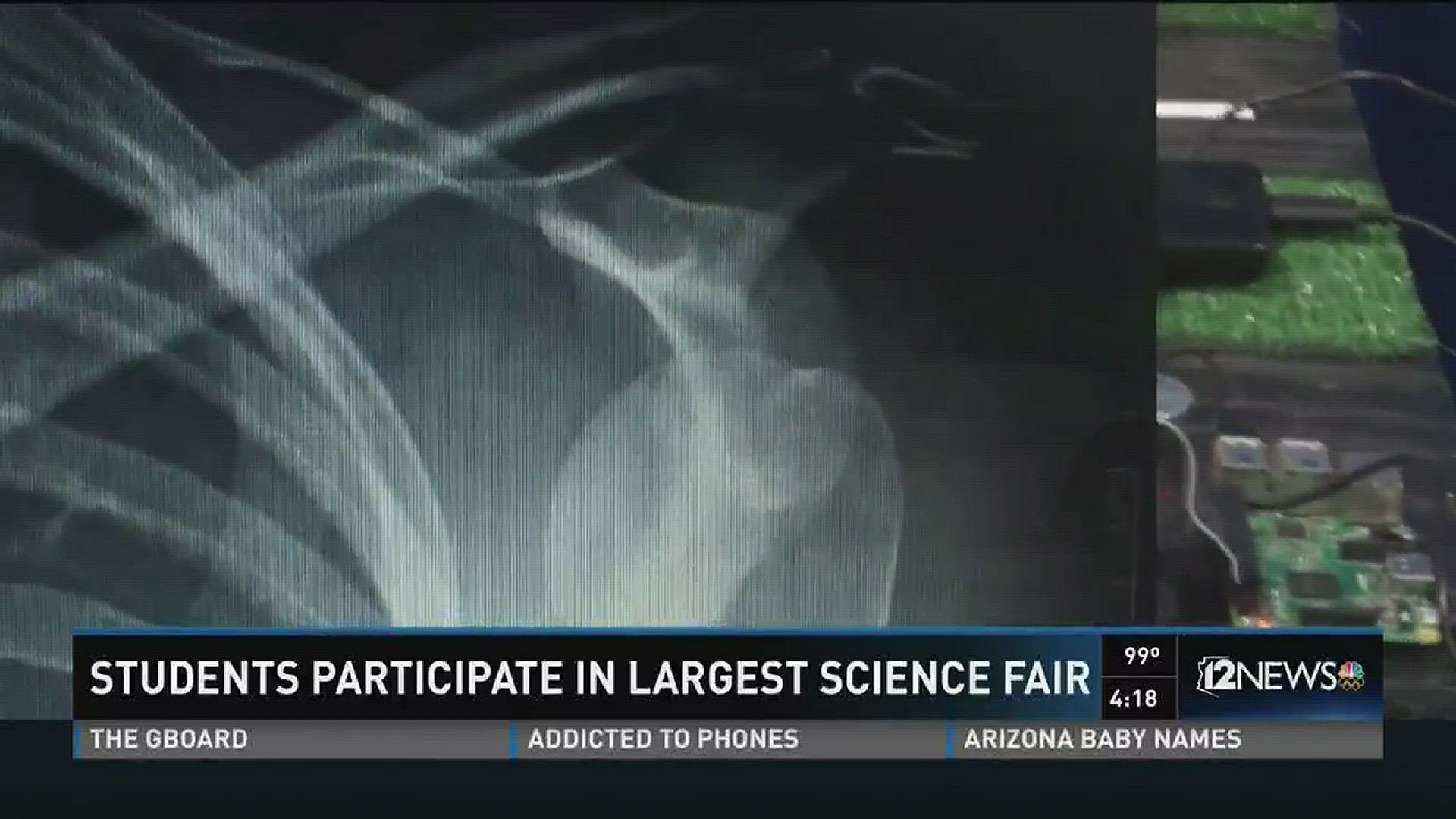 School Student Full X Videos - Hundreds participate in world's largest high school science fair | 12news. com
