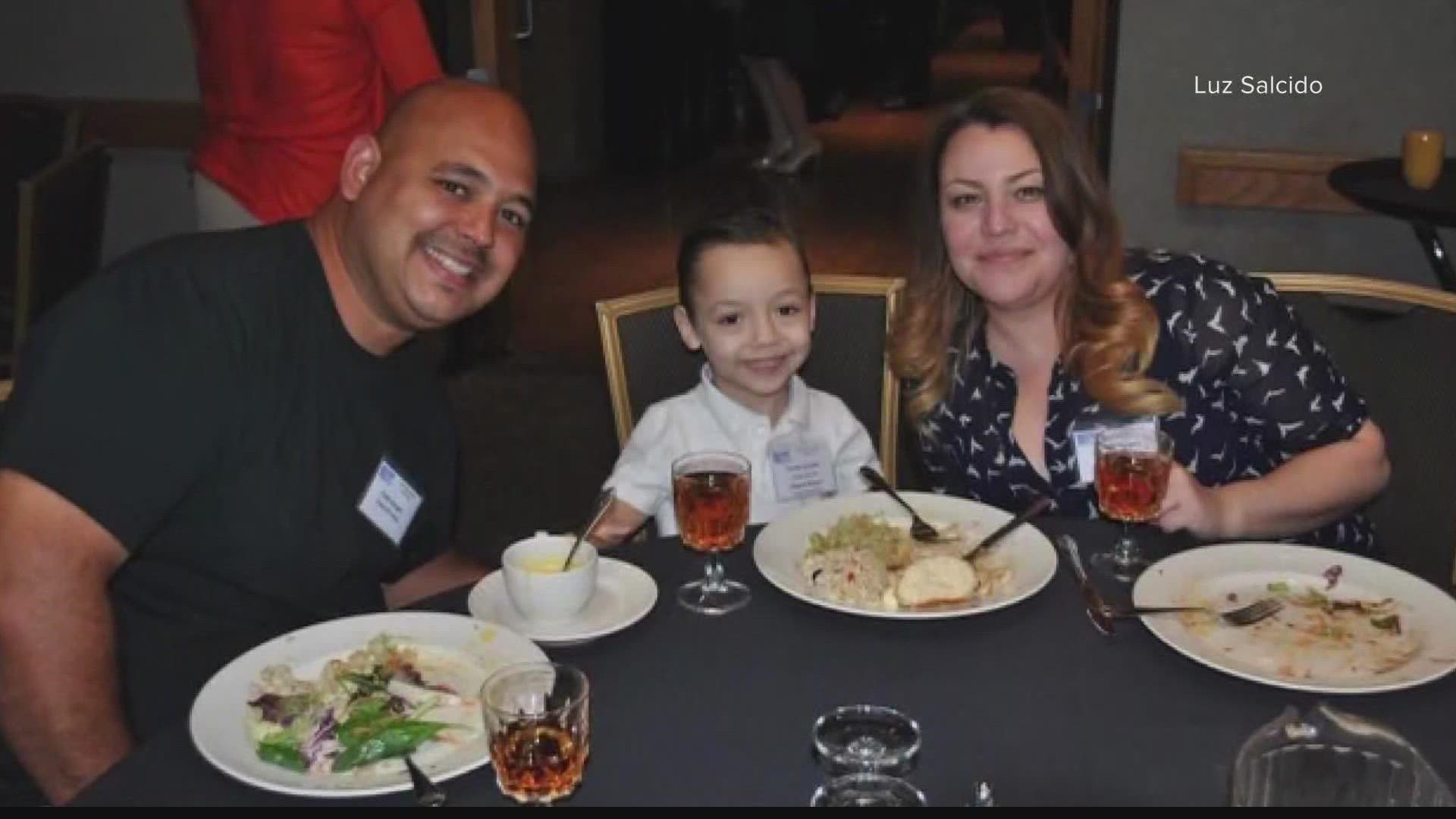 Juan Carlos Gaspar, his wife Selma and son Carlos were all killed on New Year’s Day after DPS said a suspected drunk driver hit them on Loop 202.