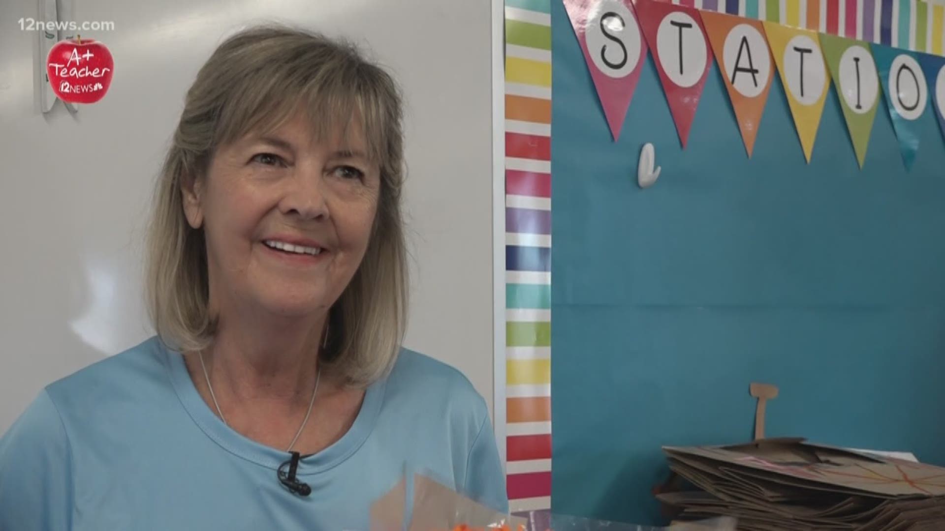 This week's A+ teacher is Patricia Grant from Scottsdale. Trisha Hendricks shares her story.