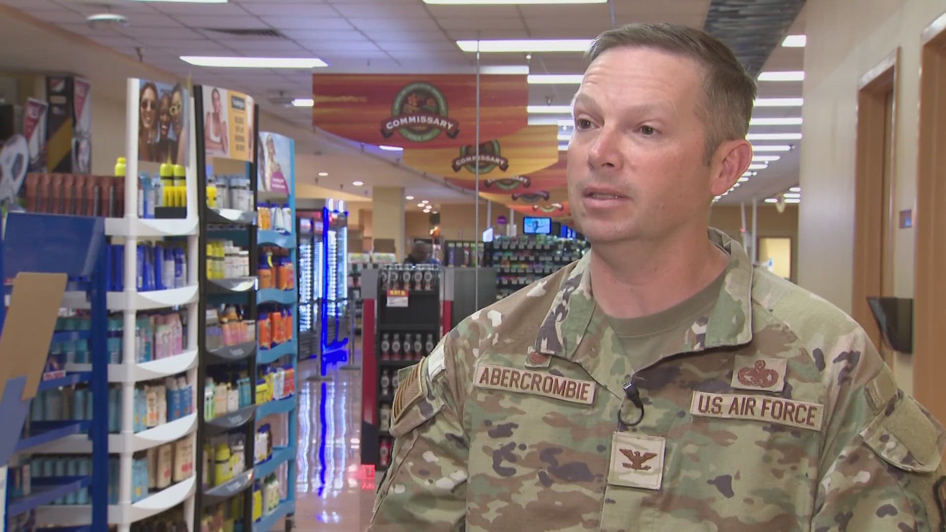 The commissary at Luke AFB is a vital part of base operations.