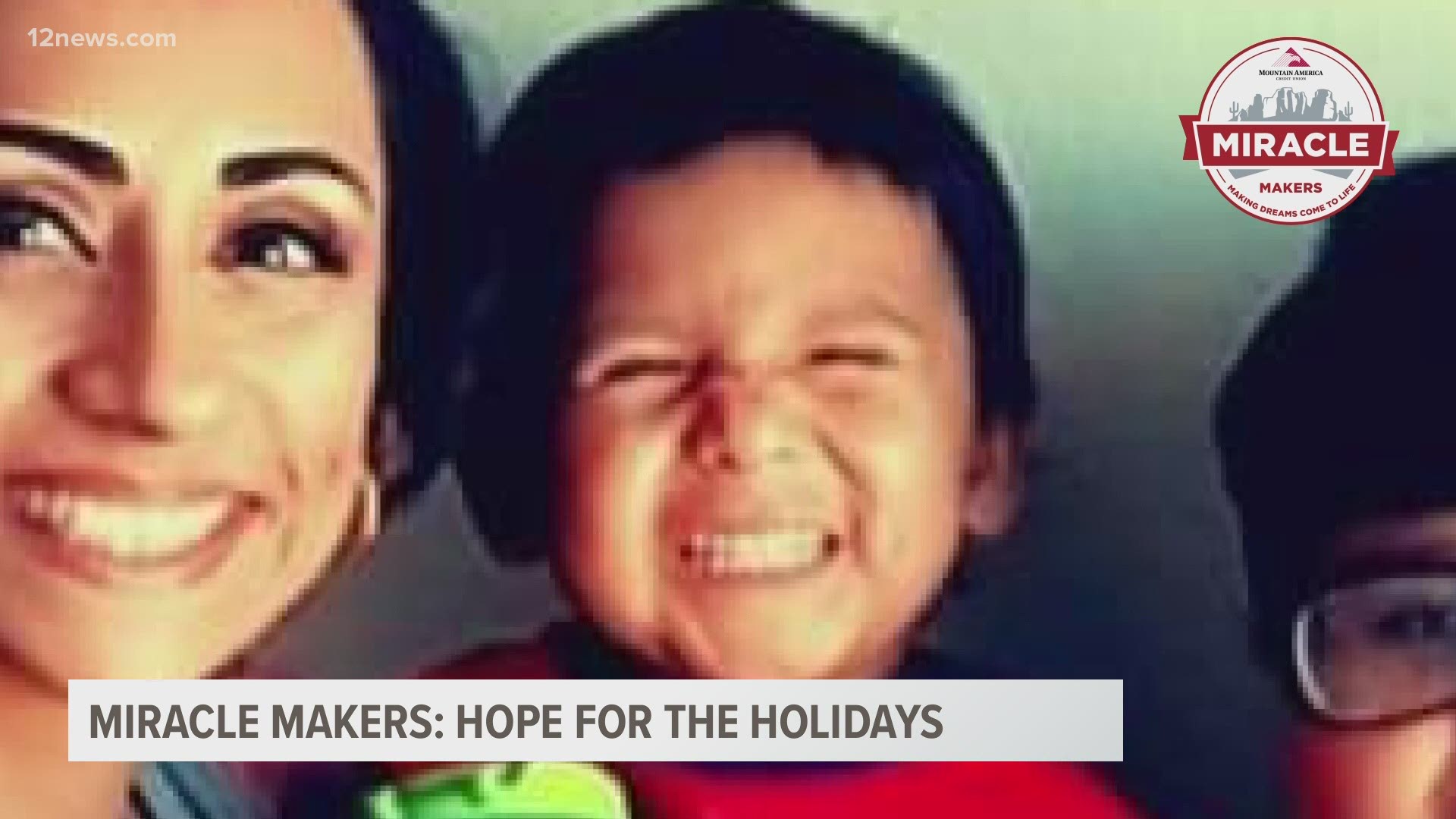 The Miracle Makers heard Maria’s request and brought a Christmas surprise and some hope to the family.