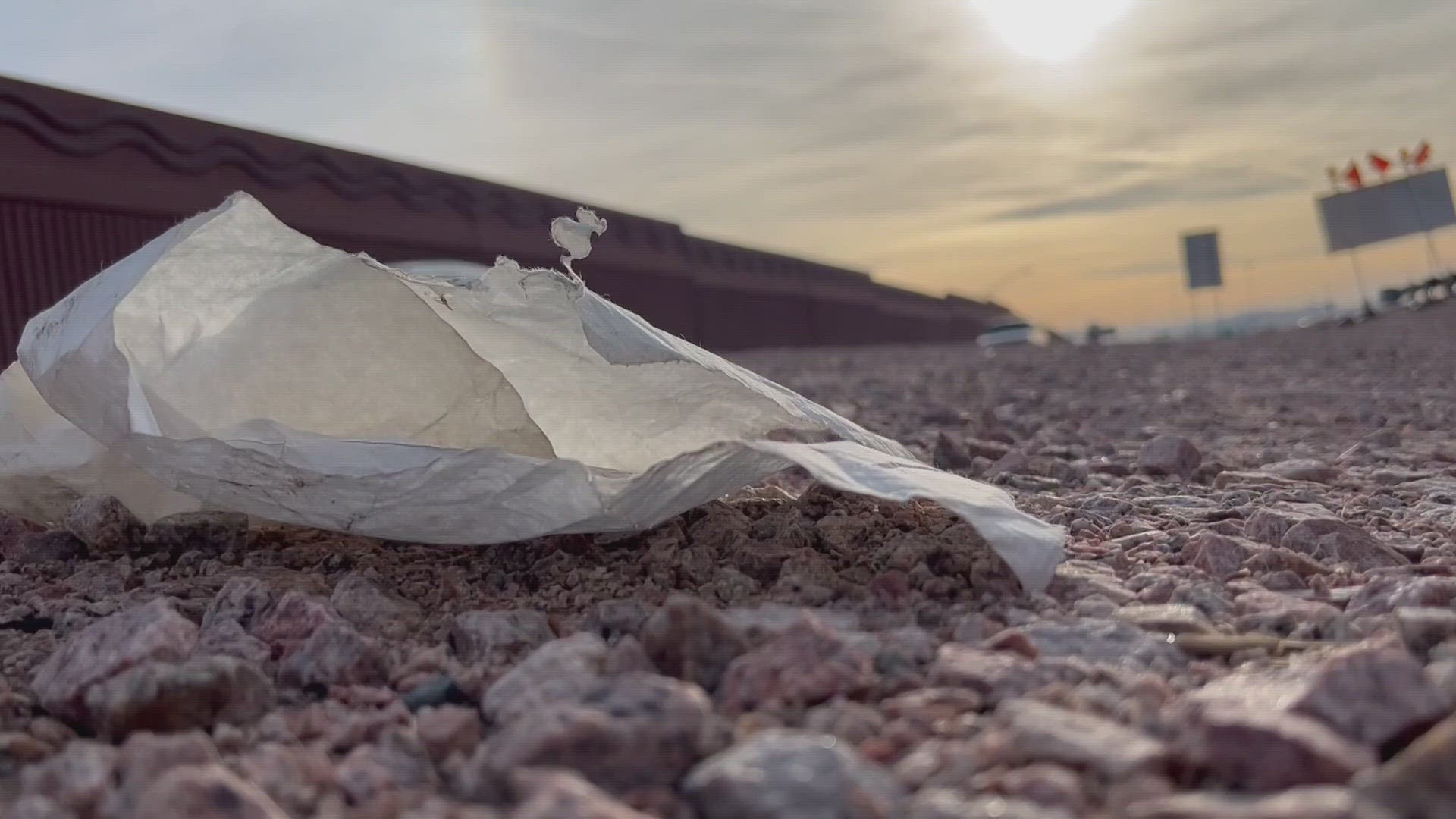 ADOT officials tell 12News they had a lot of catching up to do when their crew that cleans up litter - suddenly stopped back in September.