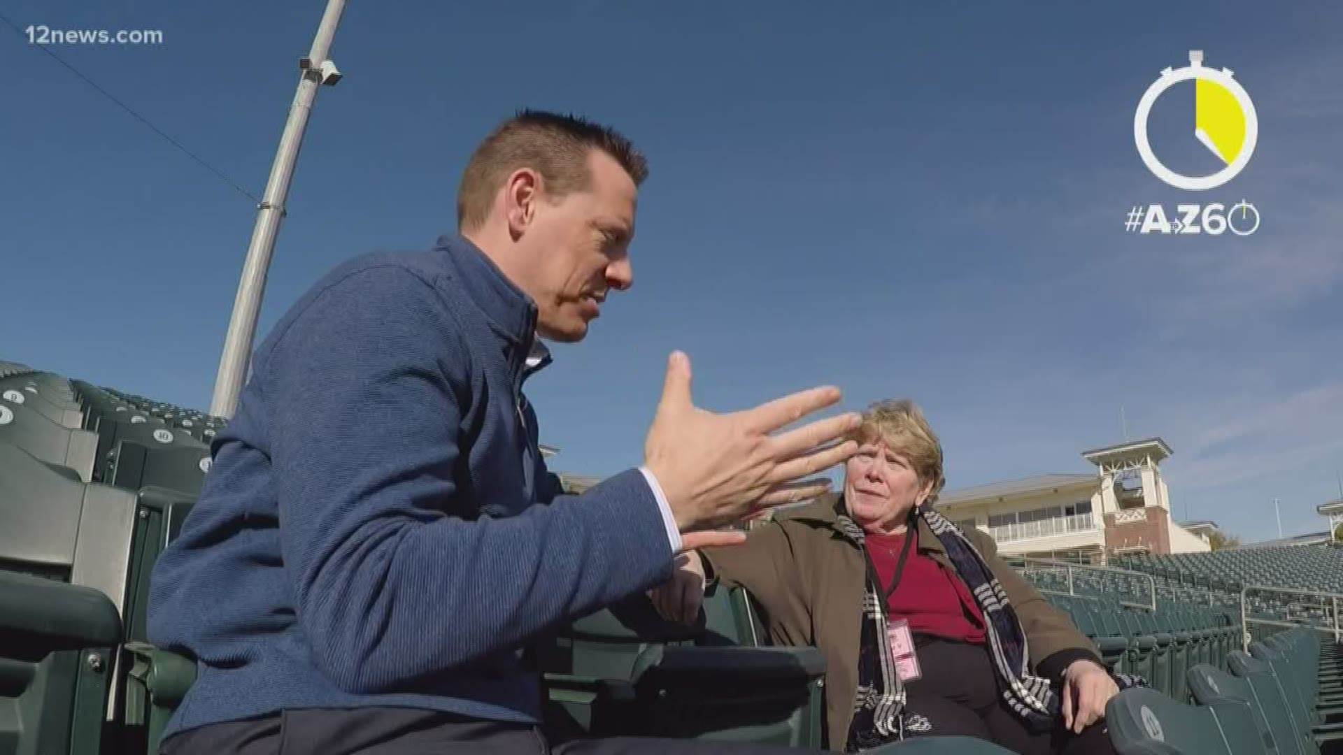 Team 12’s Jamie Kagol takes us to Surprise Stadium, where the fans are treated like royals.